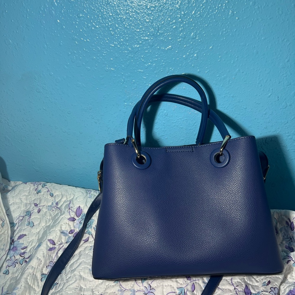 OKPTA medium size blue crossbody